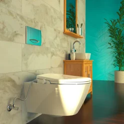 Schütte Dusch WC-Aufsatz mit Absenkautomatik und Schnellverschluss