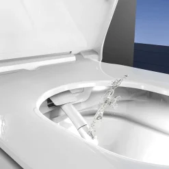 Dusch-WC-Set Cesari spülrandloser Bidet Toilettensitz*Schütte Sale