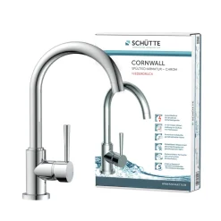 Küchenarmatur Cornwall Spültischarmatur chrom*Schütte Discount