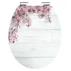 Schütte MDF HG WC-Sitz FLOWERS AND WOOD mit Absenkautomatik