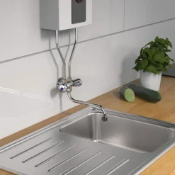 Schütte Spültischarmatur Niederdruck schwenkbar für 5 L Obertischspeicher