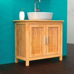 WTU Bambus Waschbeckenunterschrank*Schütte Online