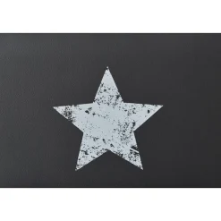 Schuhbank mit Sitzkissen Stern ca 78 x 48 x 30 cm