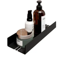 Duschablage zum Kleben Größe S Mattschwarz*Schulte