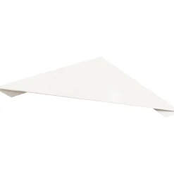 Schulte Duschablage zum Kleben über Eck Mattweiß