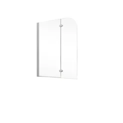 Badewannenfaltwand 2 teilig Alunatur*Schulte