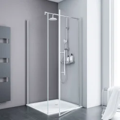 Schulte Drehtür Alexa Style 2.0 inkl Seitenwand 90 x 90 cm