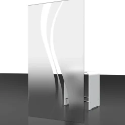 Schulte Drehtür Alexa Style 2.0 inkl Seitenwand 90 x 90 cm Dekor Liane