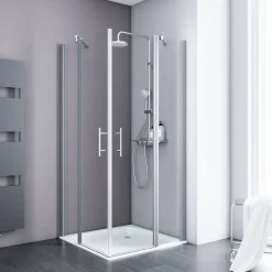 Duschwand Alexa Style 2.0 Eckeinstieg 4 teilig 192 x 90 cm*Schulte Clearance