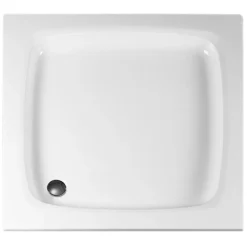 Duschwanne flach 90 x 90 cm weiß^Schulte Best