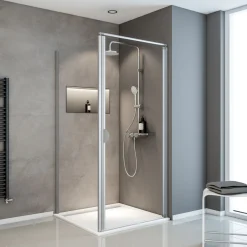 Schulte ExpressPlus Sunny Drehtür inkl Seitenwand