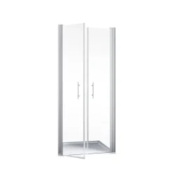 Pendeltür Alexa Style 2.0 inkl Seitenwand und Duschwanne 90 x 90 cm*Schulte Online