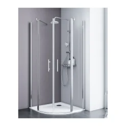 Schulte Runddusche Alexa Style 2.0 192 x 80 x 80 cm alu klar