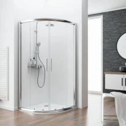 Schulte Runddusche Kristall Trend II Radius 550 mm 185 x 90 cm