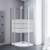 Schulte Runddusche mit Drehtür Alexa Style 2.0 90 x 192 x 90 cm ESG fixil