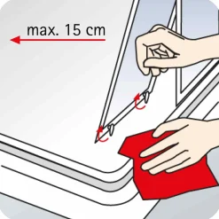 Runddusche Sunny 90 x 90 cm alpinweiß*Schulte Outlet