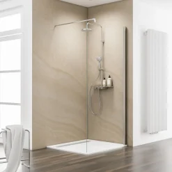 Walk In Duschwand MasterClass M6 Chromoptik ESG Fixil 70 cm fixil 500 klar hell^Schulte Clearance