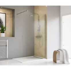 Schulte Walk In Toura 100 x 200 cm chrom