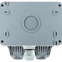 Schwaiger Außensteckdose Aufputz 2-fach IP66