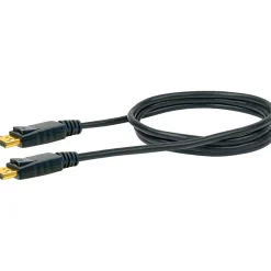 Schwaiger DisplayPort Anschlusskabel 2 m schwarz