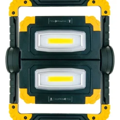 Schwaiger LED-Akku-Strahler 2 x 10 W 2 x 500 lm mit Powerbank Funktion