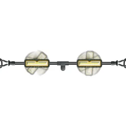 Schwaiger LED-Arbeitsleuchte 2 x 5 W 2 x 500 lm klappbar