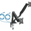 Monitor-Tischhalter Full Motion 2 für 2 Monitore bis 29 Zoll^Schwaiger Outlet