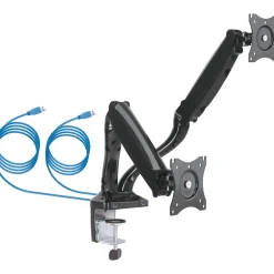 Monitor-Tischhalter Full Motion 2 für 2 Monitore bis 29 Zoll^Schwaiger Outlet