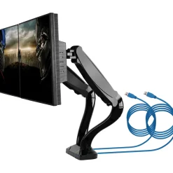 Monitor-Tischhalter Full Motion 2 für 2 Monitore bis 29 Zoll^Schwaiger Outlet