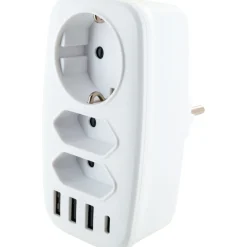 Multiadapter mit USB C^Schwaiger Hot