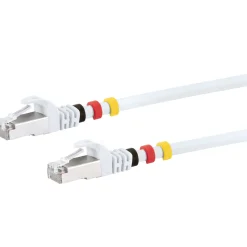 Netzwerkkabel CAT7 0,5 m weiß^Schwaiger Clearance