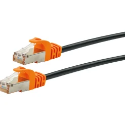 Netzwerkkabel CAT7 10 m orange^Schwaiger Sale
