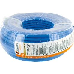 Netzwerkkabel CAT8.1 50 m blau^Schwaiger New