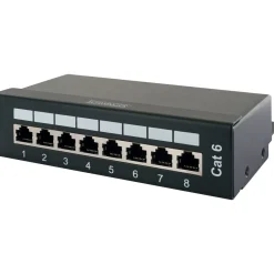 Patchpanel 8-Port^Schwaiger Hot