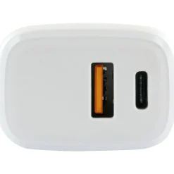 Schwaiger Schnell-Ladegerät mit USB und USBC Anschluss