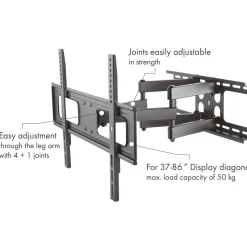 TV-Wandhalter Motion 5 bis 86 Zoll^Schwaiger