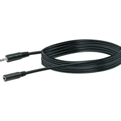 Schwaiger A-Audio Verlängerungskabel 5 m schwarz