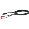 A-Audio-Y-Adapterkabel Stereo 1,5m*Schwaiger Outlet