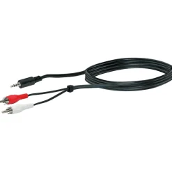 A-Audio-Y-Adapterkabel Stereo 1,5m*Schwaiger Outlet