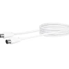 Antennen Anschlusskabel 150 cm weiß*Schwaiger Discount