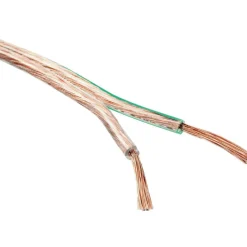 Audio-Lautsprecherkabel 10 m transparent 2x 1,5 mm²*Schwaiger Hot