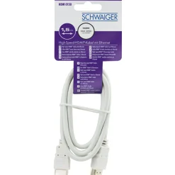 HDMI-Kabel 1,5m weiß^Schwaiger Best