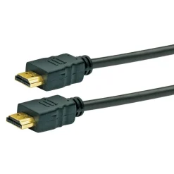 Schwaiger HDMI-Kabel mit Ethernet 3m schwarz Goldkante