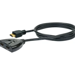 Schwaiger HDMI-Umschalter 2in1 automatisch 0,7 m