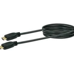 High-Speed-HDMI-Kabel schwarz 2 m^Schwaiger Hot
