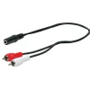 Klinke/Cinch-Y-Adapterkabel Stereo 20 cm^Schwaiger Outlet