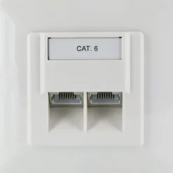 Netzwerk-Anschlussdose AP Cat6^Schwaiger Clearance