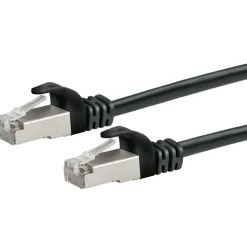 Schwaiger Netzwerkkabel CAT6 250Mhz 1Gbit/s 2,5m schwarz