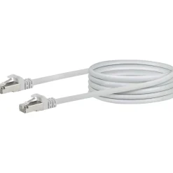 Schwaiger Netzwerkkabel CAT6 250Mhz 1Gbit/s 5m weiß