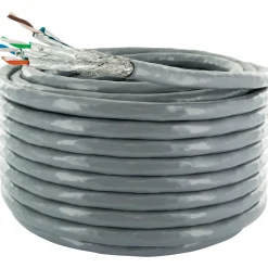 Schwaiger Netzwerkkabel CAT6a 500Mhz 10Gbit/s 10m grau